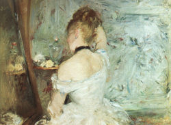 cavetocanvas:  Berthe Morisot, A Women At