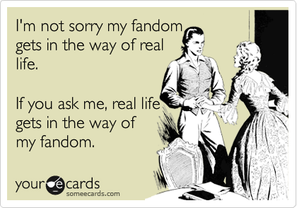 wowfunniestposts:      CAN’T STOP ME FANDOM THOUGHTS FOLLOW Wow Funniest Posts