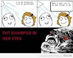 9gag:  Showering with the girlfriend 