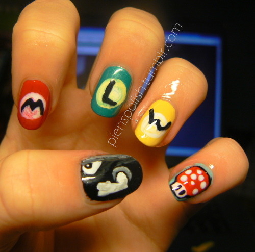 Super Mario nails!