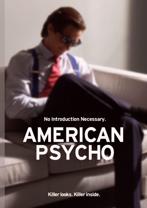 XXX  American Psycho Cover Design (2011) -Scott photo
