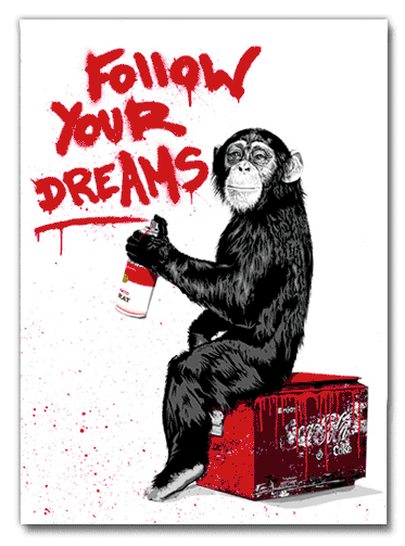 bazaarhappenings:  Mr.Brainwash. All day, erryday.  