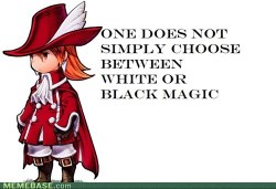 carlosae88:  I’m a total red mage :)  Always