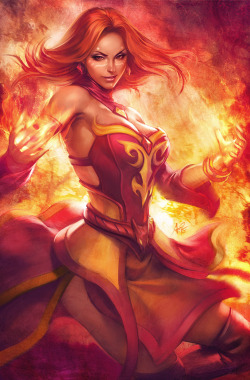 for-redheads:  Lina Inverse by Stanley Lau