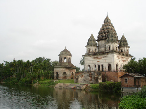 by Hassan from Bangladesh on Flickr.Puthia Temple Complex consists of a cluster of notable old Hindu