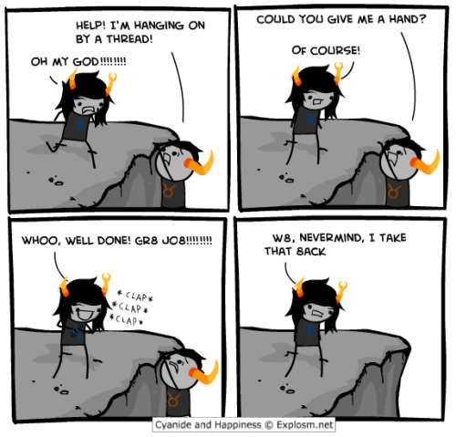 explosmstuck:  That’s how it happened. 