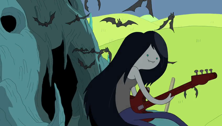  daydreamerqtr:  Both Marceline the Vampire Queen and Vanessa the gothic evil-scientist’s