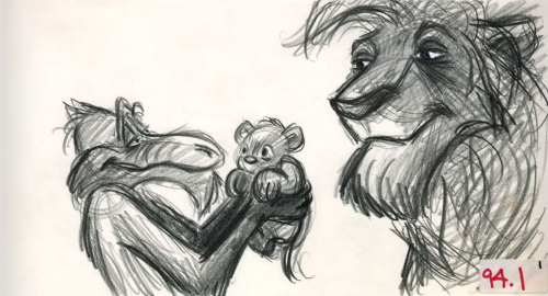 The Lion King Storyboard