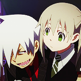 ushio-chan:  8 Fave Caps of Soul x Maka: Soul Eater; requested by ap0calypsearis3n 