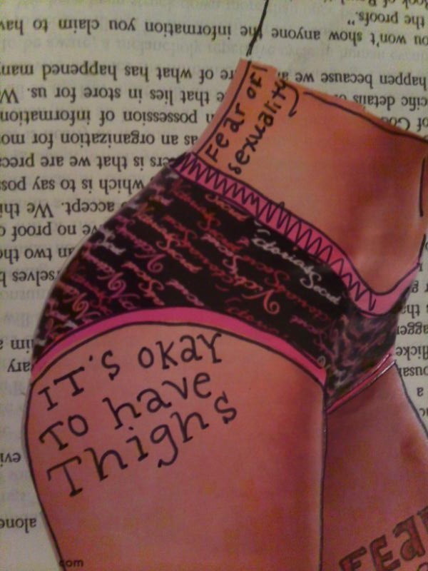 sabbbylicious:  It’s okay to have thighs  (via imgTumble)
