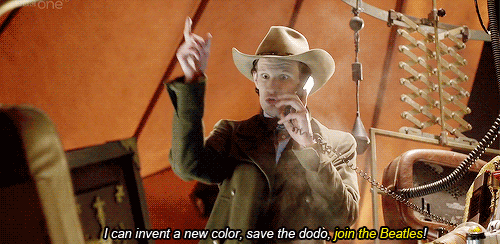 doctorwho:  That moment when you realize that the writers of Doctor Who pays attention to the same things the fandom pays attention to. 
