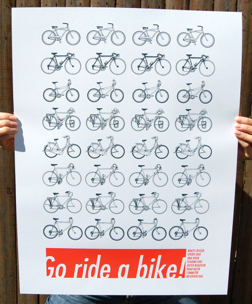 tea-bicycleandglasses: Go Ride a Bike