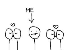 forever alone…