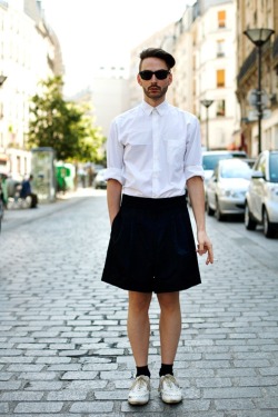 boys in skirts