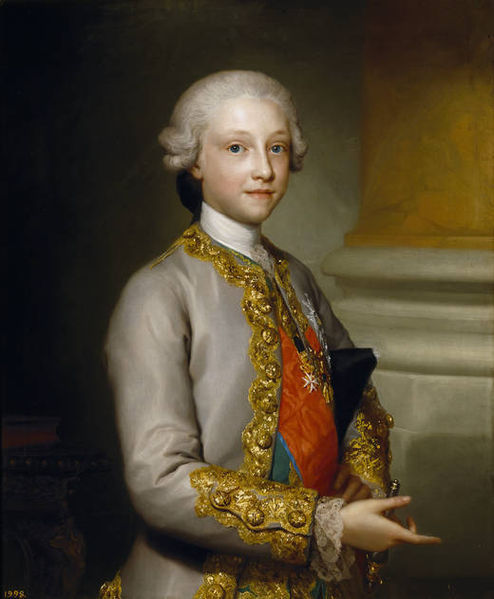 Infante Gabriel of Spain 12 May 1752 - 23 November 1788
