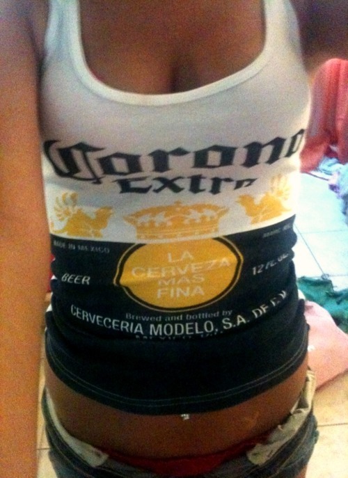 Corona beer bottle