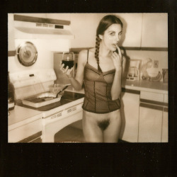 davidhiltonphoto:  Roarie…she made me brownies with peanut butter/cream cheese frosting…so, I love her. lol 