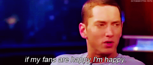 If you&rsquo;re happy I&rsquo;m happy, bby