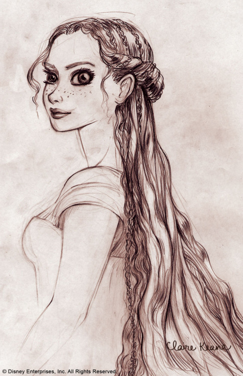 animationart:Rapunzel-Claire Keane