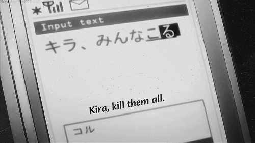 doodlermoi:  キラ, みんな殺してKira, min'na koroshite 