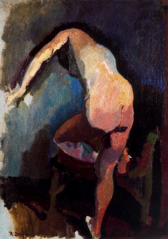 mrkiki:  Raoul DufyClaudine de espaldas. 1906Óleo sobre tela. 46 x 33 cm. 