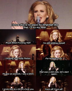 a-broken-tune:  ADELE (the poised, sophisticated,