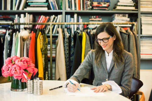 annstreetstudio:Oh to be Jenna Lyons, president and creative director of our beloved J.Crew (from 