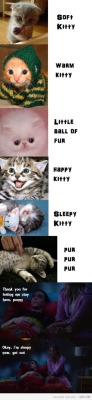 9gag:  (via 9GAG - Sing Soft Kitty for me Penny!) 