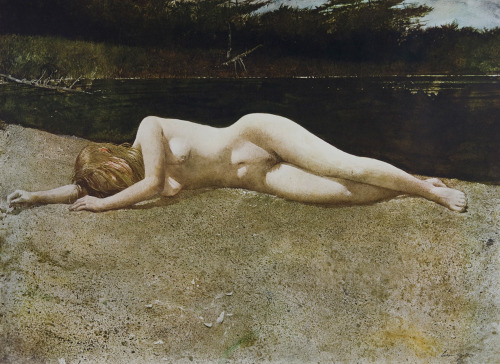 Porn Andrew Wyeth, Black Water, 1978 photos