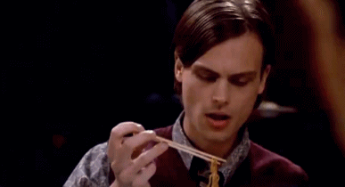 mggsexriot:Dr. Reid vs. chopsticks“It’s absolutely incredible..1.3 billion people stay nourished usi