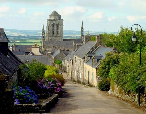 ysvoice:| ♕ |  Village of Locronan, Bretagne, France  | by © Hans Stellingwerf