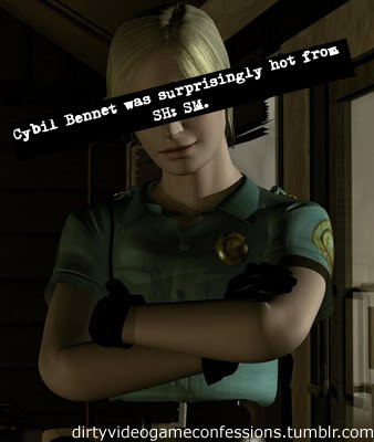 dirtyvideogameconfessions:  “Cybil Bennet was surprisingly hot from SH: SM.”