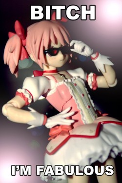 twilightsporkle:  mindofmello:  cometomyshrine:  Madoka, need I say more?  Her keychain says so.(inside joke)  lmaaao 