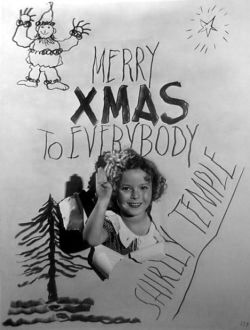 miss-shirley-temple:  Shirley Temple, Christmas