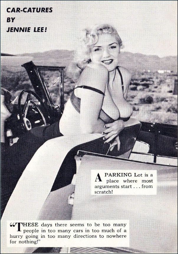 1950sunlimited:  Jennie Lee From &lsquo;Bombshells of Burlesque&rsquo; magazine