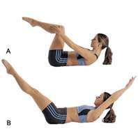 How to do: Double leg stretch 