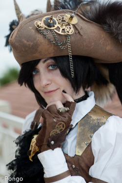 airship-constantine:  And the well-known captain of the Mal de Ojo Pirates, Aleister Kidd. We’ve spent many a night…I mean, day, with him! steampunk-beauties:  Aleister Kidd II in all his manly glory. ========= Another unorthodox post today, a steampunk