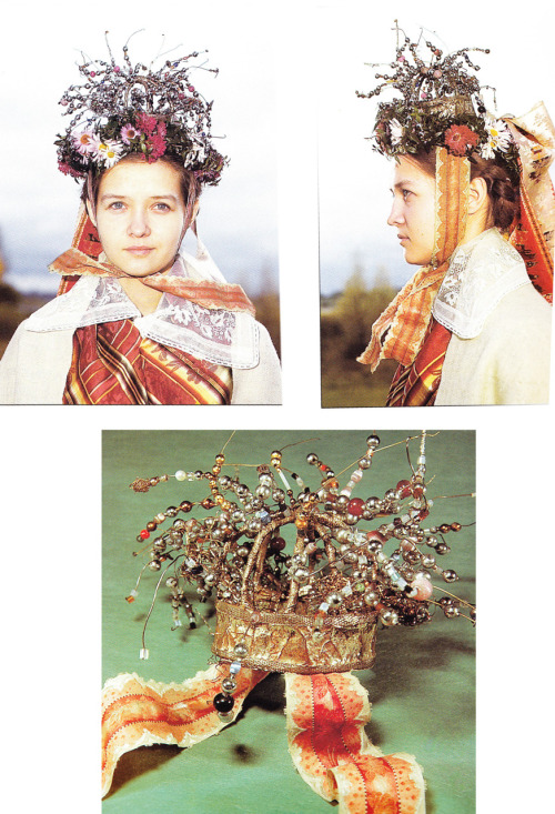 ethnoworld - Latvia,Wedding headdress