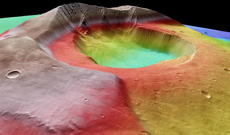 rorschachx:  Data from the Mars Express spacecraft was used to create this extraordinary