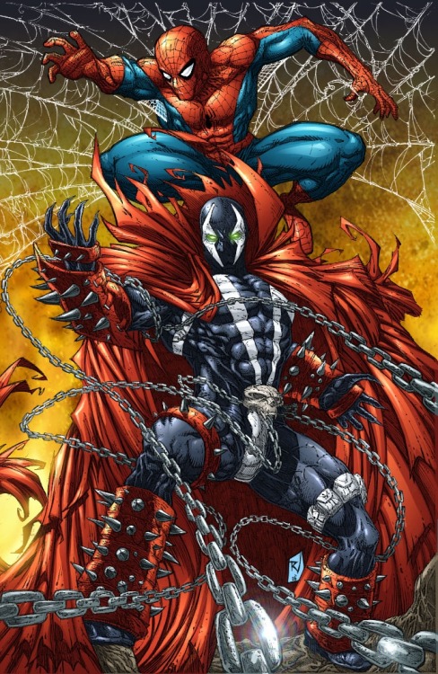 Porn photo rtik13:  Nice artwork featuring Spawn and