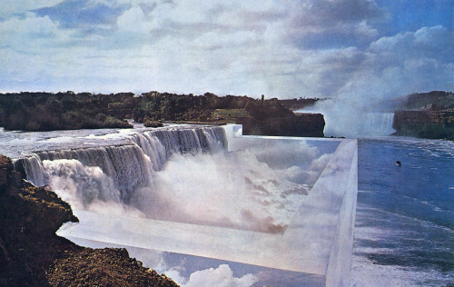 archiveofaffinities: Superstudio, Niagara or Reflective Architecture, 1970 