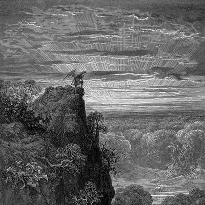 llgf:llgf: Satan by Gustave Doré in Paradise Lost. 
