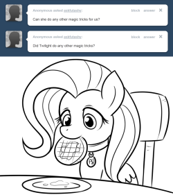 askfutashy:  My Little Pony: Breakfast is