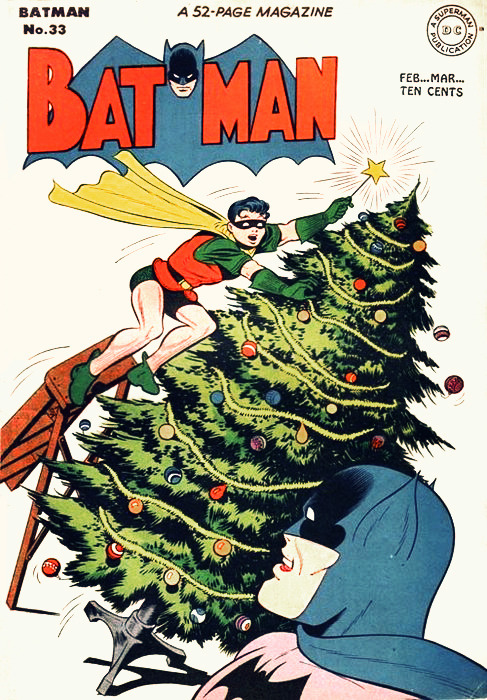 wabisabiforrobots:  Is Batman licking his lips? nevver:  Holy Tree Trimming!  