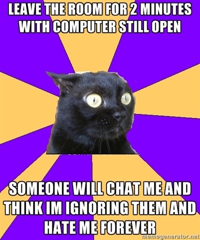 Anxiety Cat