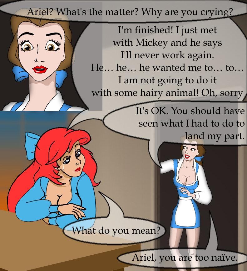 rule34andstuff:  Belle and Ariel Part 1 