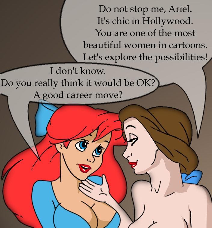 rule34andstuff:  Belle and Ariel Part 1 