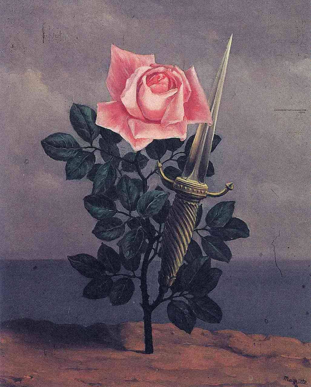 deadpaint:  René Magritte, The Blow to the Heart 
