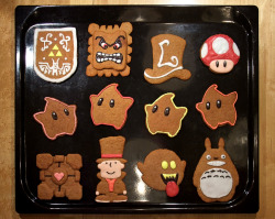 dodongodislikessmoke:  Gingerbread cookies by ~LittleWikis  quero ver o luca fazer esses!