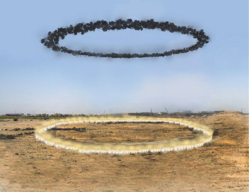 rerylikes: Cai Guo-Qiang. saraab at mathaf arab museum of modern art, qatar | Rendering of &lsq